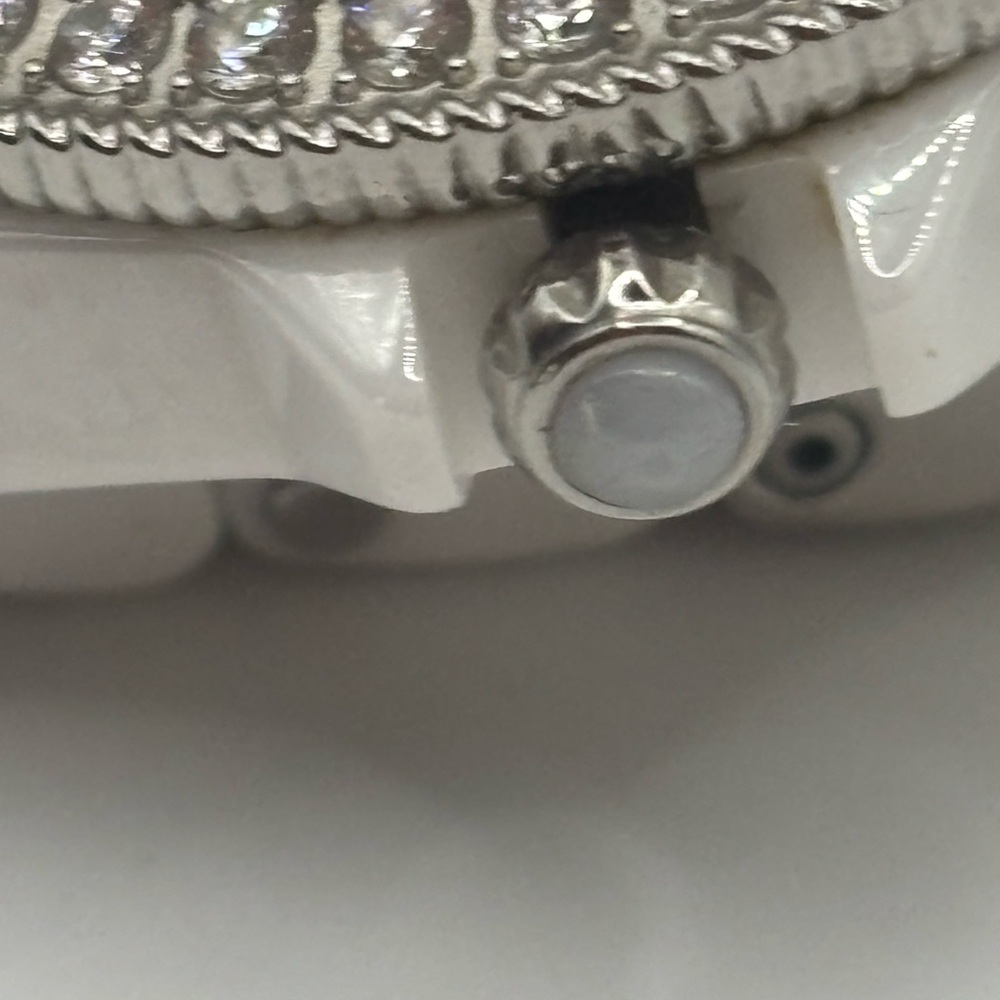 JUDITH RIPKA Ceramic & Stainless Steel Diamonique Watch - Picture 5 of 9